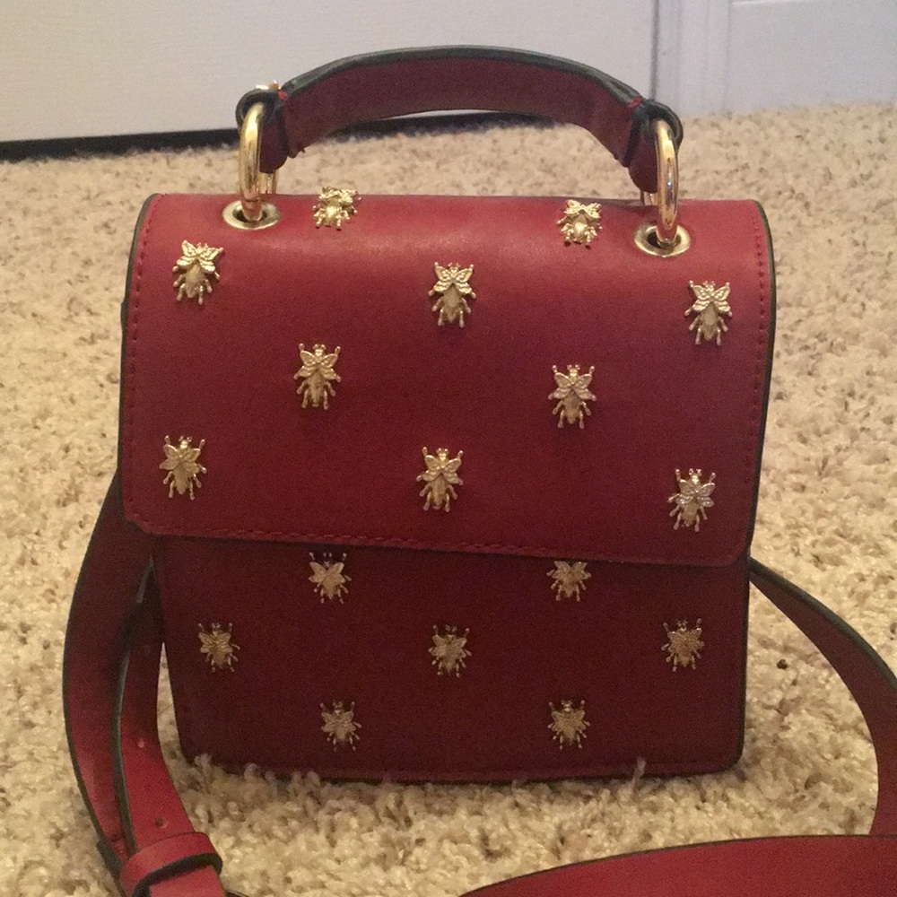 Zara ladybug crossbody bag